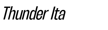 Thunder Ita.otf