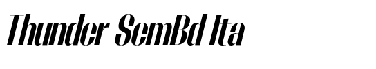 Thunder SemBd Ita.otf