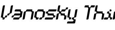 Vanosky Thin.otf
