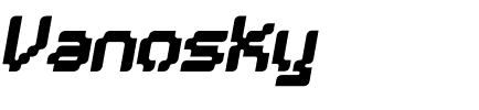Vanosky.otf