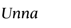Unna.otf