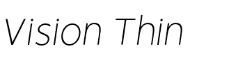 Vision Thin.otf