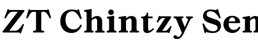 ZT Chintzy SemBd.otf