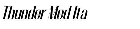 Thunder Med Ita.otf