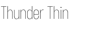 Thunder Thin.otf