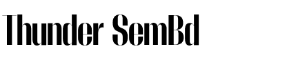 Thunder SemBd.otf