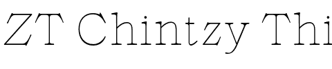 ZT Chintzy Thin.otf