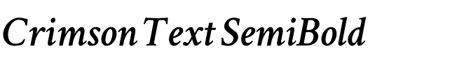 Crimson Text SemiBold.ttf