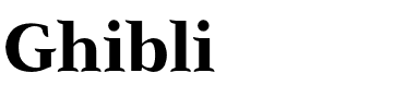 Ghibli.otf