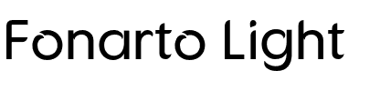 Fonarto Light.otf