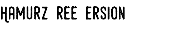 Hamurz Free Version.ttf