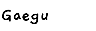 Gaegu.ttf