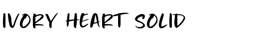 Ivory Heart Solid.ttf