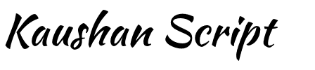 Kaushan Script.otf