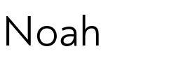 Noah.otf