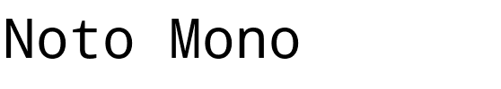 Noto Mono.ttf