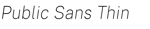 Public Sans Thin.otf