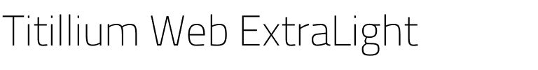 Titillium Web ExtraLight.ttf