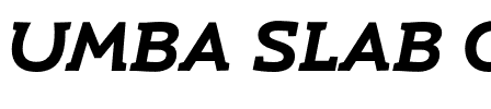Umba Slab Caps.otf