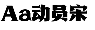 Aa动员宋