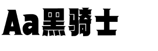 Aa黑骑士
