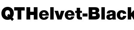 QTHelvet-Black