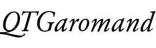 QTGaromand.ttf