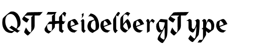 QTHeidelbergType.ttf