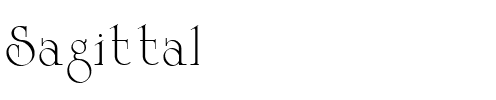 Sagittal.ttf