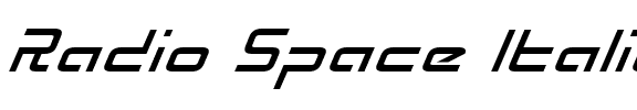 Radio Space Italic