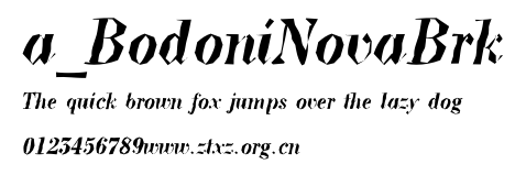 a_BodoniNovaBrk