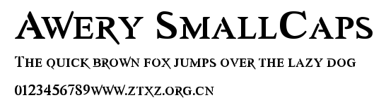 Awery SmallCaps