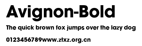 Avignon-Bold