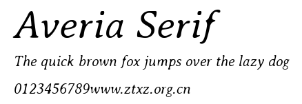 Averia Serif