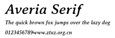 Averia Serif