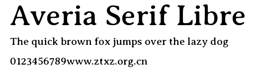 Averia Serif Libre