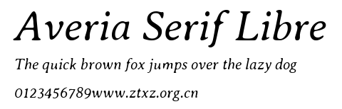 Averia Serif Libre
