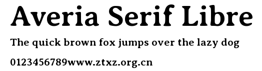 Averia Serif Libre