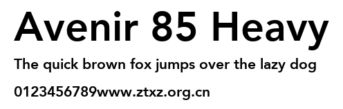 Avenir 85 Heavy