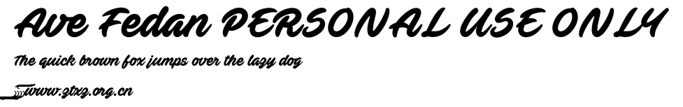 Ave Fedan PERSONAL USE ONLY