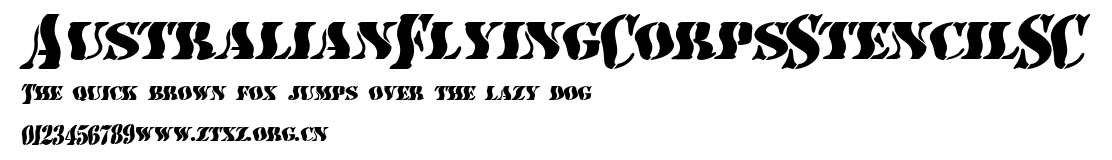 AustralianFlyingCorpsStencilSC
