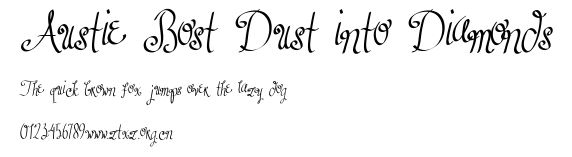 Austie Bost Dust into Diamonds