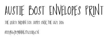 Austie Bost Envelopes Print