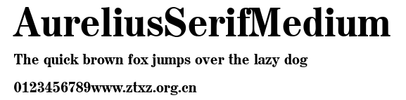 AureliusSerifMedium