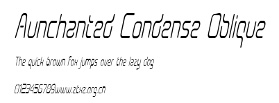 Aunchanted Condense Oblique