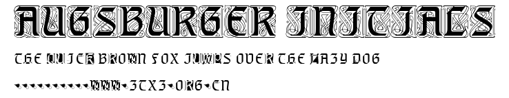 Augsburger Initials