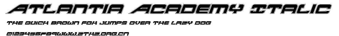 Atlantia Academy Italic