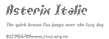 Asterix Italic