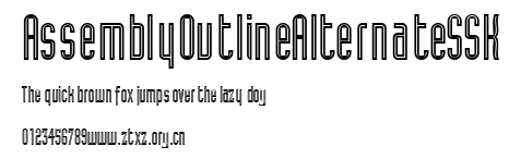AssemblyOutlineAlternateSSK