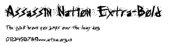 Assassin Nation Extra-Bold